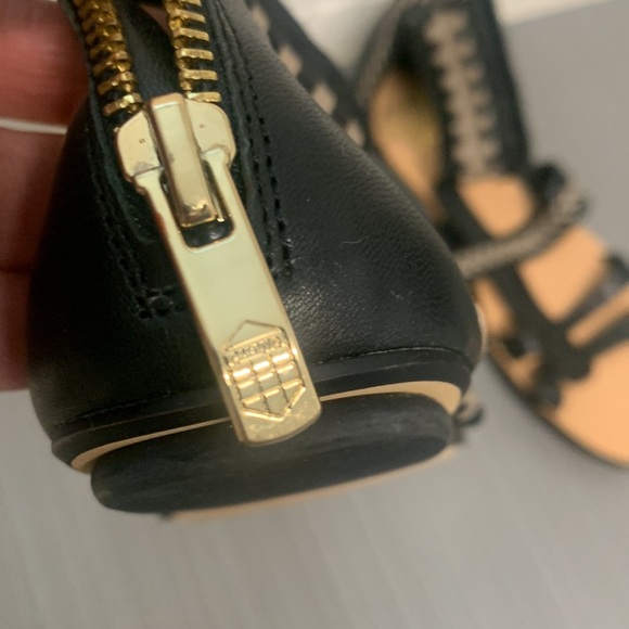 Vince Camuto Senilia Black and Tan Gladiator Braided Detail Sandal Women size 6 - Picture 14 of 15